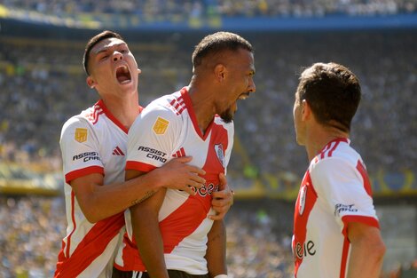 Superclásico: River disfruta del éxito ante Boca en La Bombonera