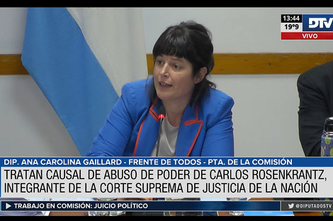 Diputados continúa el Juicio Político contra los integrantes de la Corte Suprema de Justicia de la Nación 