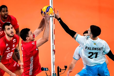 Voleibol: Argentina perdió 3-1 con Polonia en el Preolímpico de China  