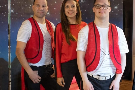 Omar Sauchuk, Cinthia Ávila y Alejandro Cuervo.
