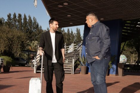 Llegó Lionel Messi y la selección argentina se prepara para enfrentar a Paraguay