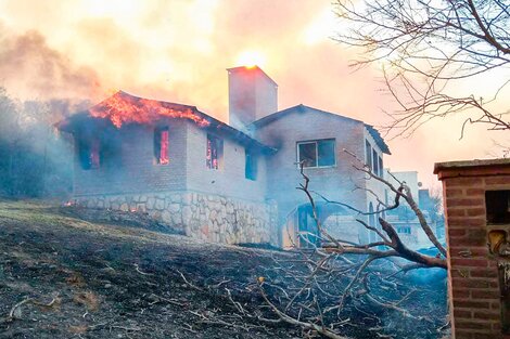 Córdoba: dramática situación ante el avance de las llamas