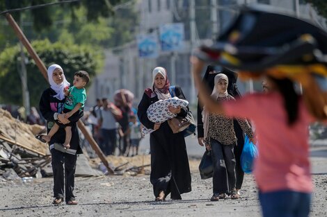 Israel bombardeó Líbano y ordenó la evacuación del norte de Gaza 