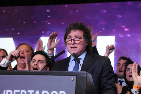 Javier Milei, candidato a presidente de La Libertad Avanza