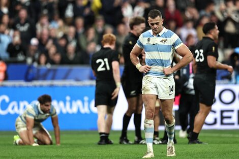 La frustración de Los Pumas, que poco pudieron hacer ante los poderosos All Blacks