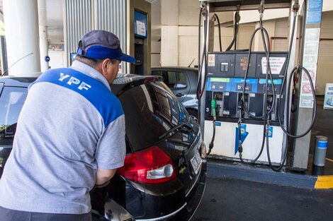 YPF aumentó el precio de sus combustibles