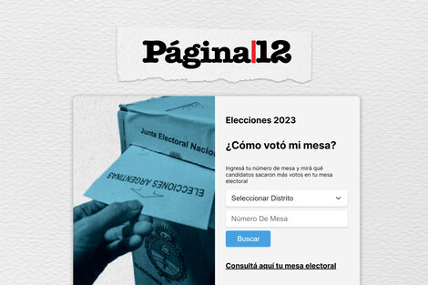 ¿Quién ganó en mi mesa? Mirá el resultado de las elecciones en el lugar donde votaste