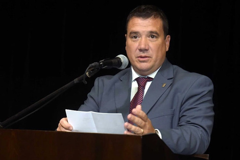 Lucas Galdeano, presidente del Colegio de Abogados de Rosario.