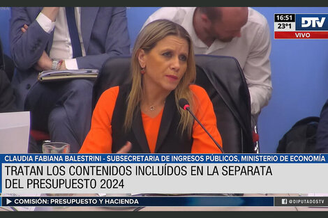 Diputados comienza a tratar la separata impositiva enviada junto al Presupuesto 2024 