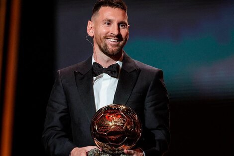 Discurso de Messi Balón de Oro 2023: opinó de Mbappé y Haaland y recordó a Maradona 