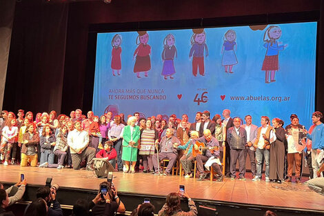 Los 46 años de Abuelas de Plaza de Mayo: "Toda una vida" 