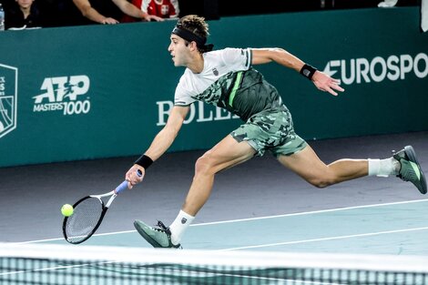 Masters de París: ganó Etcheverry y ahora se medirá ante Djokovic