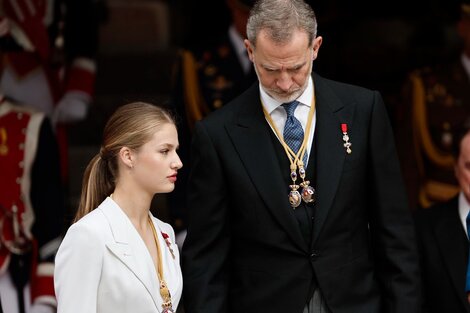 Se juramentó la princesa Leonor