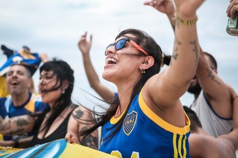 Hinchas de Boca en Brasil: Río de Janeiro se tiñó de azul y oro por la final de la Copa Libertadores