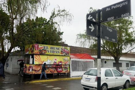 El lugar del homicidio en Fraga al 1600.