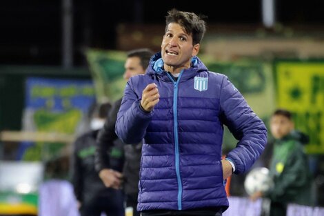 "Parece que hubiésemos perdido y no fue así", dijo el DT de Racing