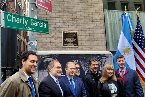 Charly Gacía Corner, entre Walker St. y Cortlandt Alley, en el barrio de Tribeca, Manhattan