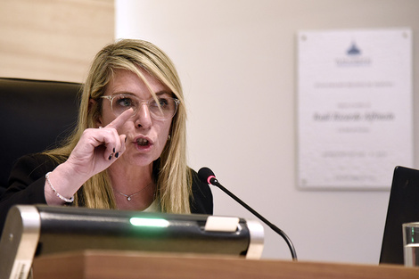 María Eugenia Schmuck, presidenta del Concejo Municipal.
