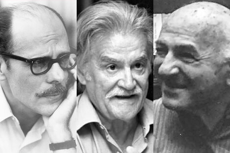  José Bleger, Fernando Ulloa y Mauricio Abadi. 