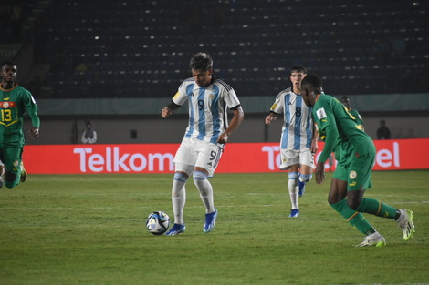 El seleccionado Sub-17 de la Argentina perdió este sábado con el de Senegal.