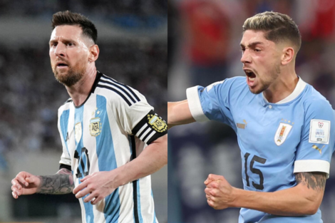 A qué hora juega la selección argentina vs Uruguay mañana jueves 16 y dónde ver