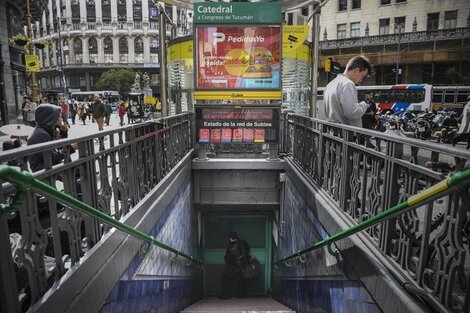Anuncian nueva medida de fuerza en el subte