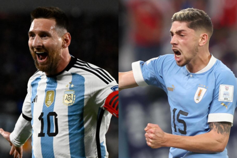 🔴En vivo. Argentina vs Uruguay: a qué hora juegan, formaciones y dónde verlo
