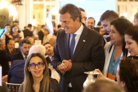 Sergio Massa saludó a los empresarios en la previa del Cicyp