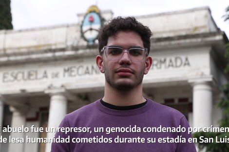 Es nieto de un genocida y lucha por los derechos humanos: "Cuando me enteré fue un baldazo de agua fría"