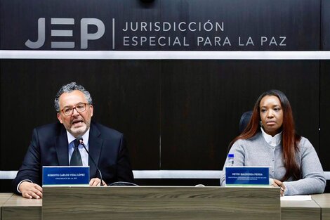 El presidente de la Jurisdicción Especial para la Paz (JEP), magistrado Roberto Vidal.