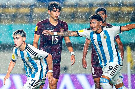 Sub 17: La Selección goleó a Venezuela y se mide ante Brasil en cuartos