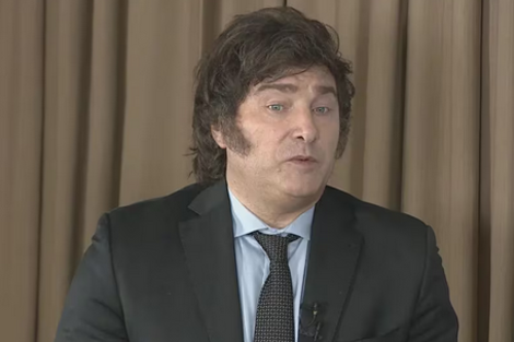 Javier Milei, presidente electo.