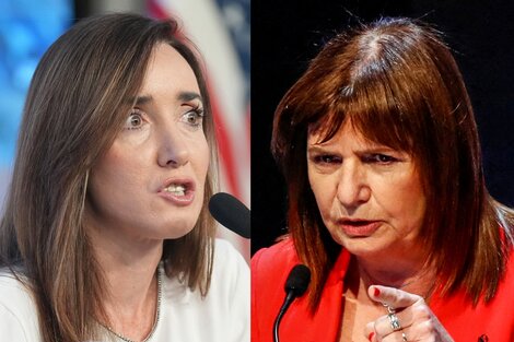 Victoria Villarruel y Patricia Bullrich, una nueva interna en el frágil universo del nuevo gobierno.