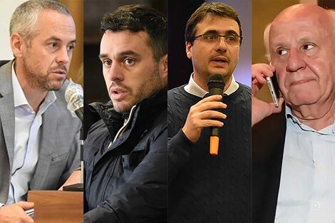 Boggiano, Valentini, Chale y Tessandori. 