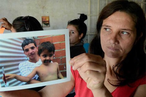 La mamá de David Moreira.