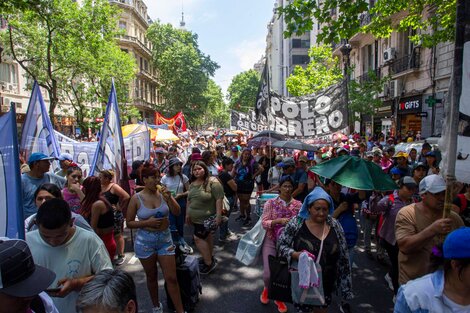 Mensaje para Milei: "No vamos a dejar la calle"