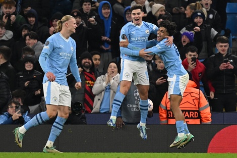 Champions League: por Julián, el City se lo dio vuelta al Leipzig