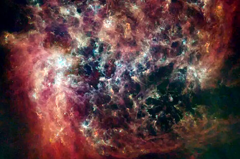 Descubren un disco alrededor de una estrella de otra galaxia