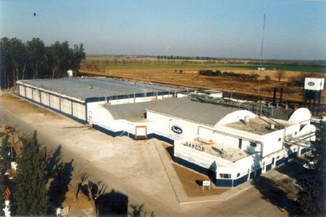 La planta Sancor de San Guillermo.