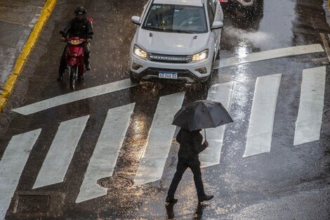 Tormentas fuertes con lluvias intensas (Fuente: NA)