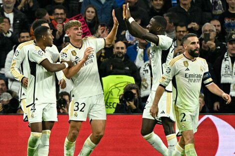 Champios League: Nicolás Paz convirtió un gol en el triunfo de Real Madrid