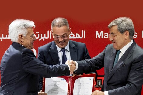 Mundial 2030: Marruecos, Portugal y Marruecos firmaron el acuerdo de sus candidaturas