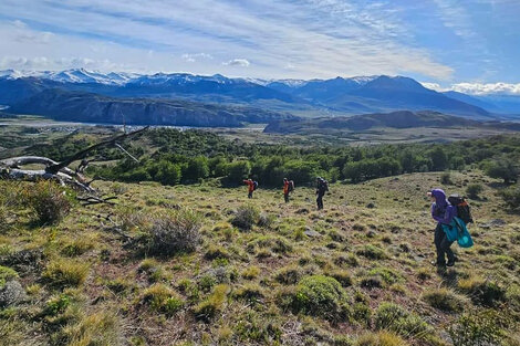 El PN Los Glaciares, donde se perdió la turista