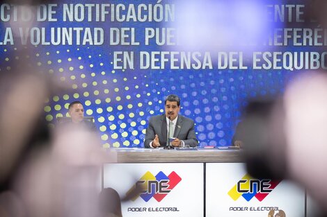 Nicolás Maduro quiere "recuperar" el Esequibo.