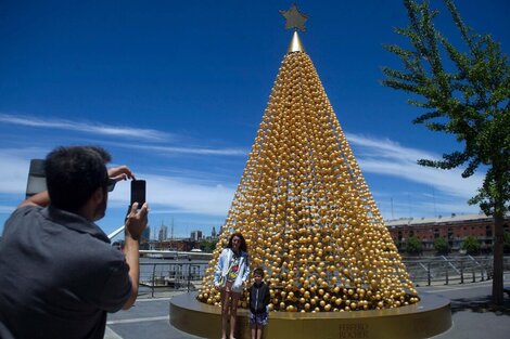 El segundo y último feriado de diciembre es el día de Navidad, que se celebra el lunes 25 (Fuente: Télam)