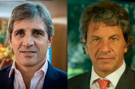 El ministro de Economía y el ex titular de la superintendencia de Seguros