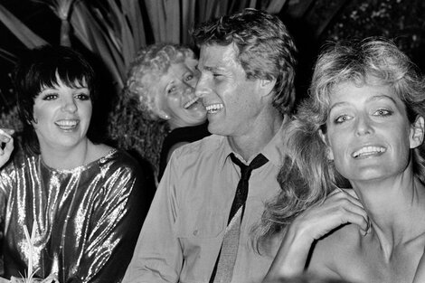 O´Neal junto con Liza Minnelli y Farrah Fawcett en 1982.