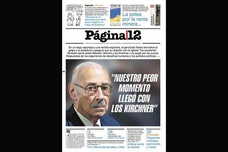 “Nuestro peor momento llegó con los Kirchner”