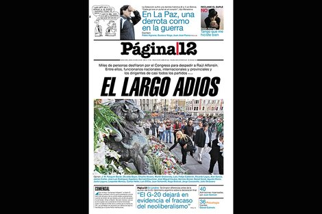 El largo adiós