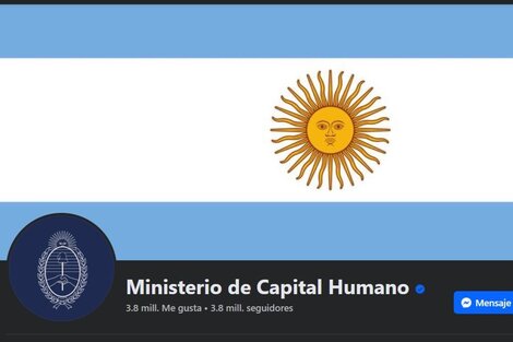 Las redes sociales del ministerio de Capital Humano aparecieron con miles de seguidores "fantasma"